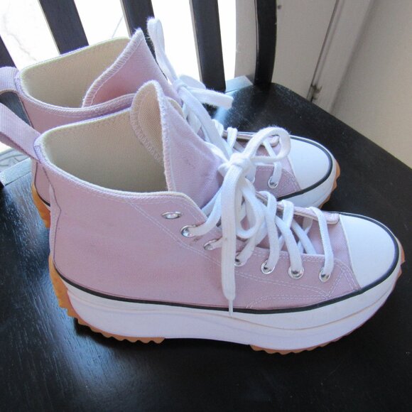 Chuck Taylor Unisex Converse All Star Run Star Hike Boot Pink size 7.5/6 - Picture 1 of 9